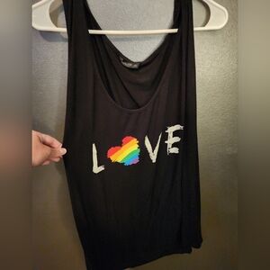 *2/$25* 4X LOVE Tank top